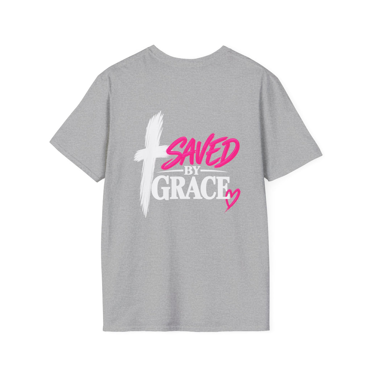 Saved by Grace Holy Fire T-Shirt — Christian Faith Inspirational Tee