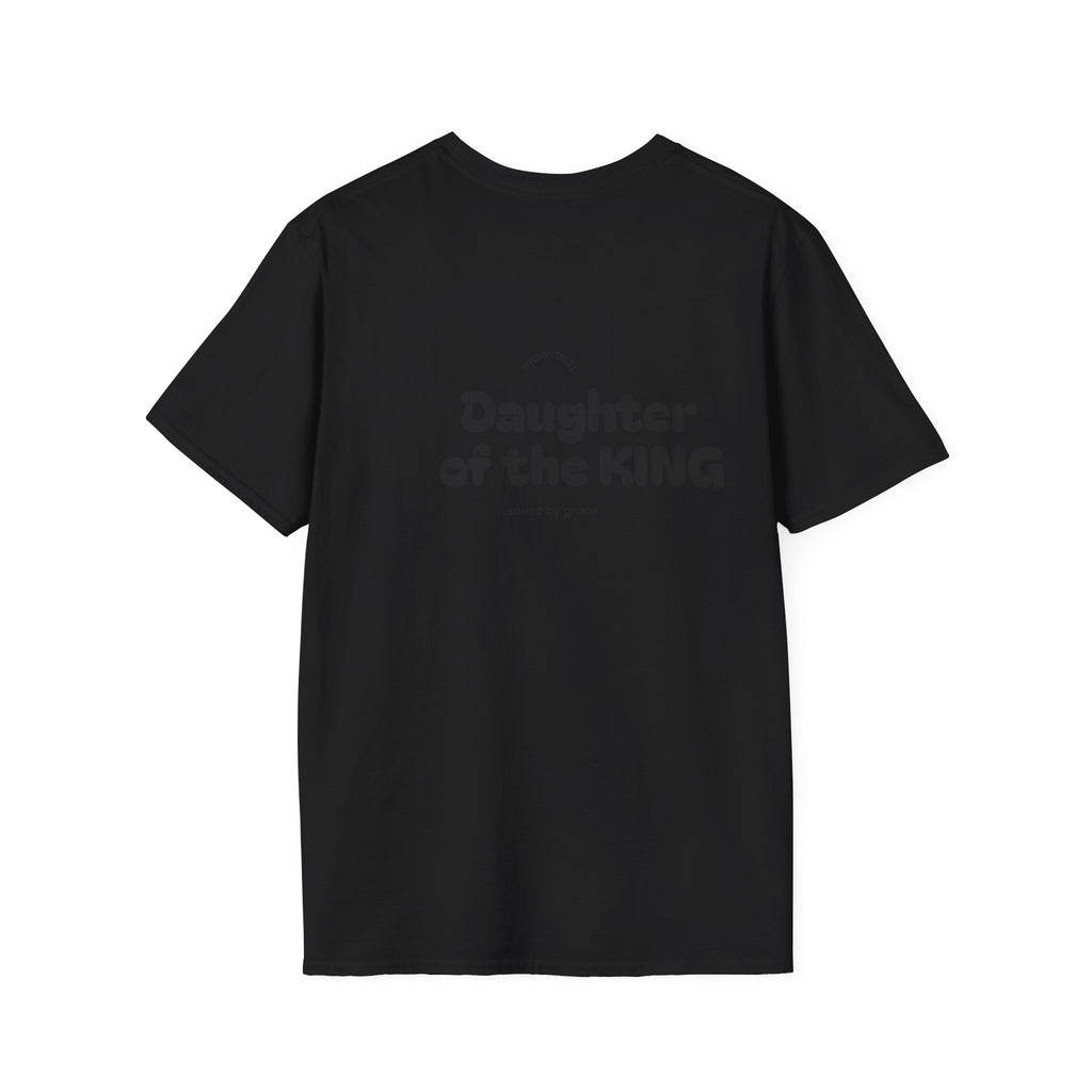 Christian T-Shirt — "Holy Fire" Saved by Grace (Ephesians 2:8) Graphic Tee