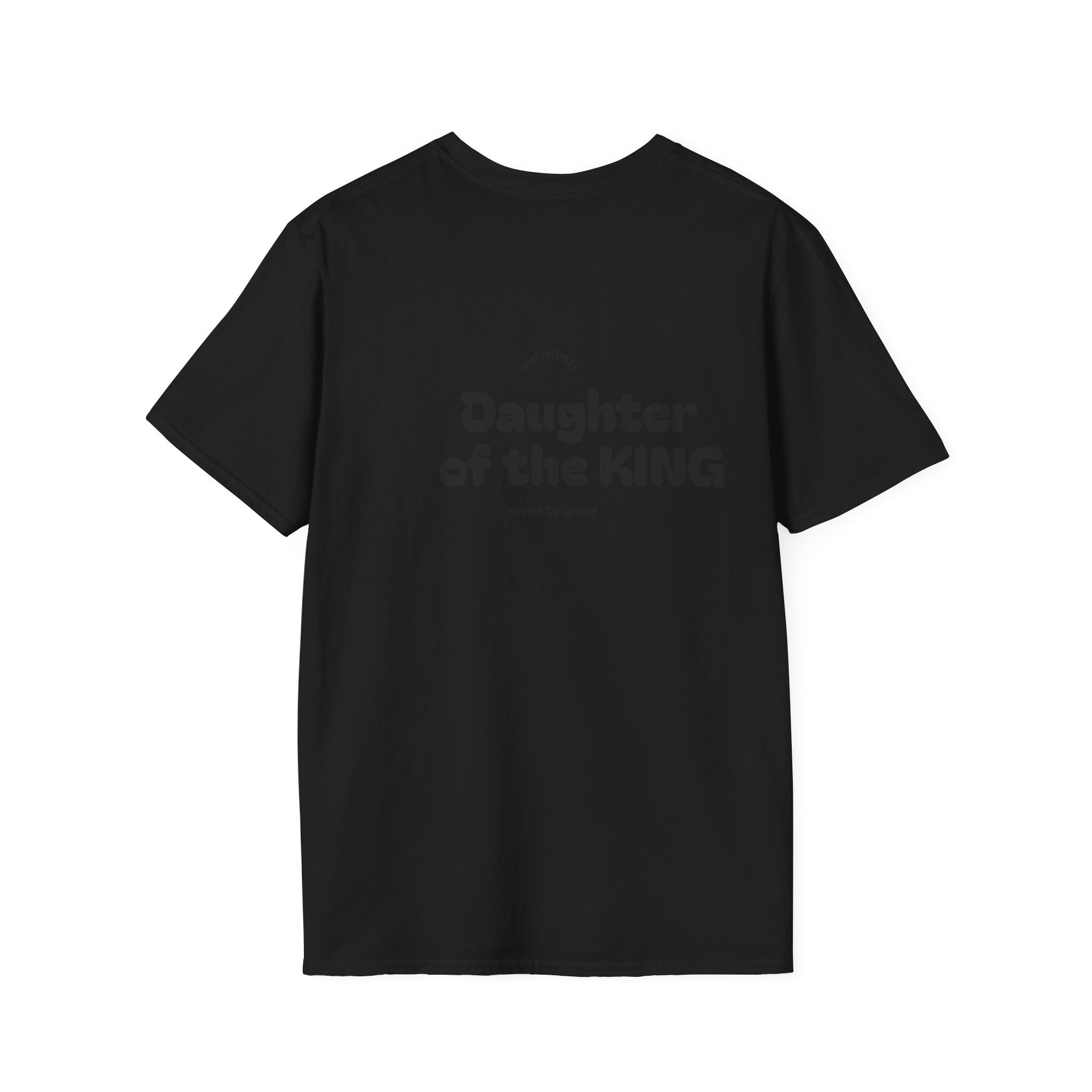 Christian T-Shirt — "Holy Fire" Saved by Grace (Ephesians 2:8) Graphic Tee