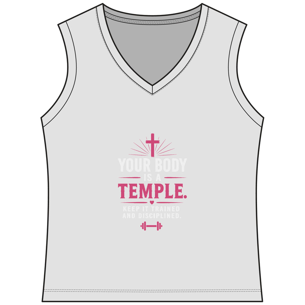 Women's Sleeveless PosiCharge Competitor V-Neck Tee