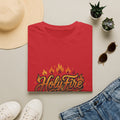 Holy Fire T-Shirt — "Every Rep is Worship" Faith Workout Tee