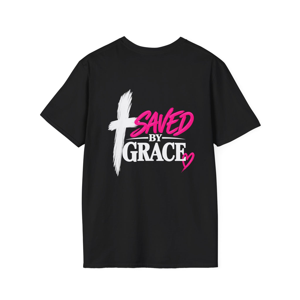 Saved by Grace Holy Fire T-Shirt — Christian Faith Inspirational Tee