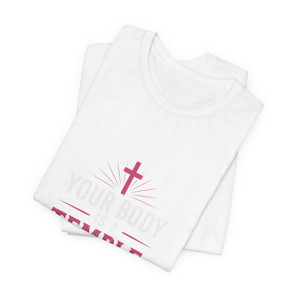 Your Body Temple T‑Shirt — Christian Fitness Faith Tee