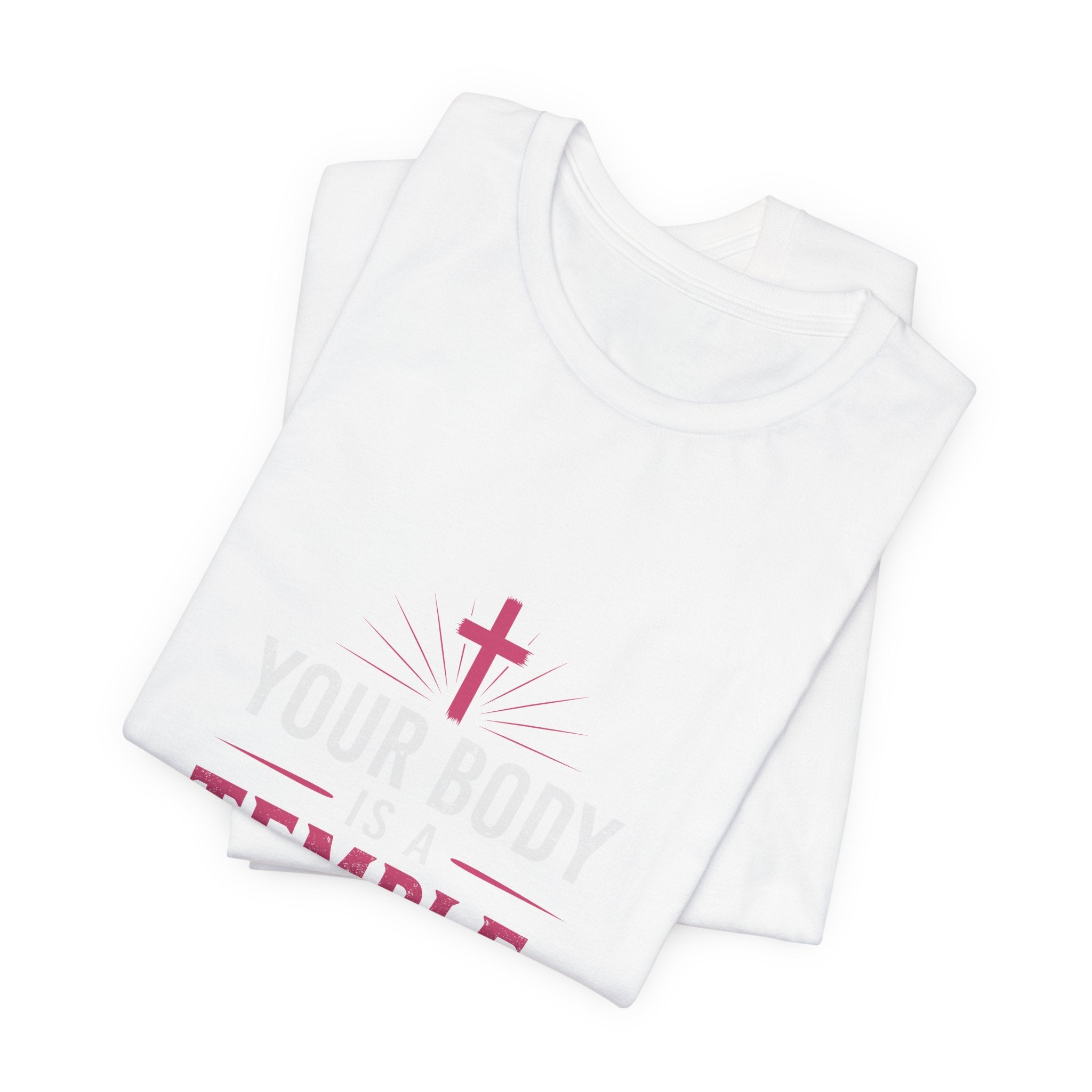Your Body Temple T‑Shirt — Christian Fitness Faith Tee