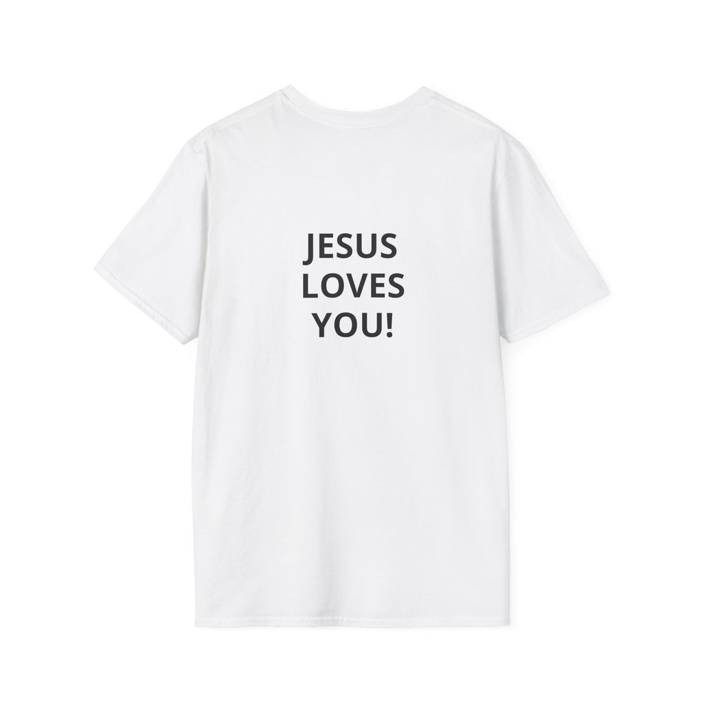 Holy Fire T-Shirt — Faith, Fitness & Purpose "Saved by Grace" Graphic Tee