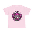 Holy Fire 'Saved by Grace' T-Shirt — Christian Faith Tee (Ephesians 2:8-9)