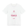 Your Body Temple T‑Shirt — Christian Fitness Faith Tee