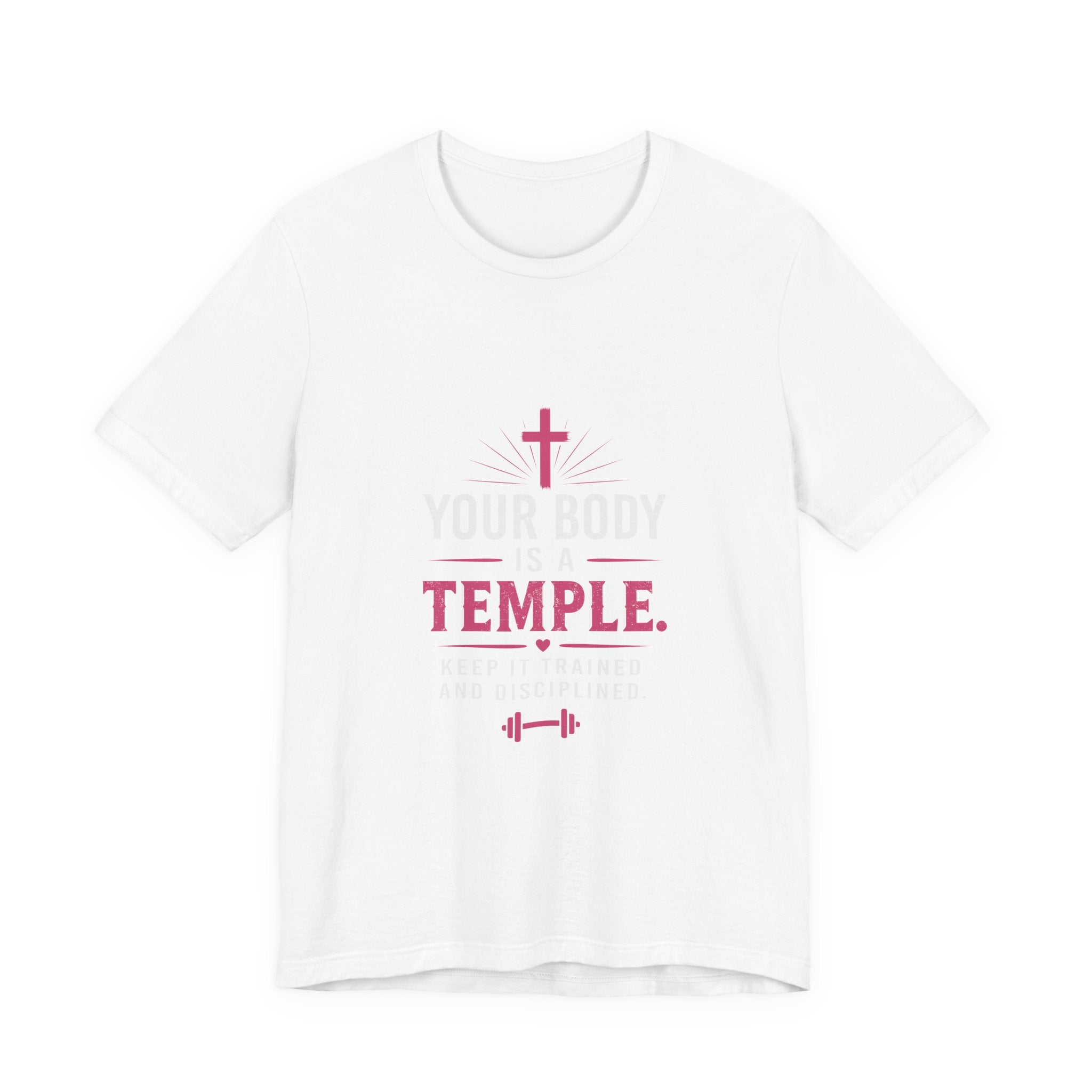 Your Body Temple T‑Shirt — Christian Fitness Faith Tee
