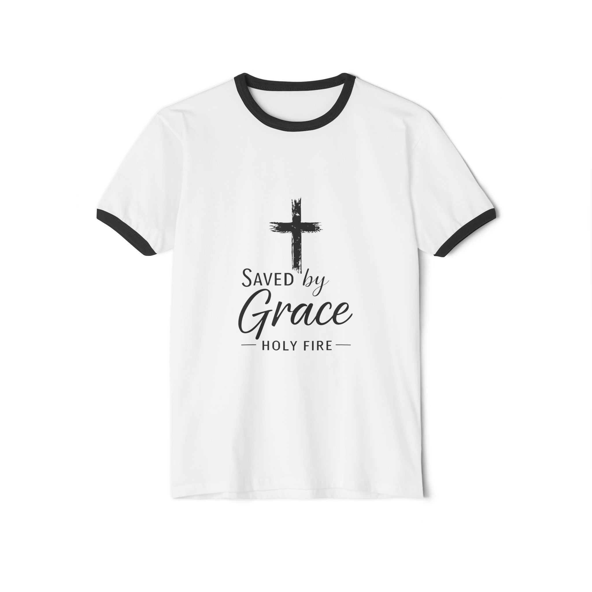 Saved by Grace Ringer T-Shirt