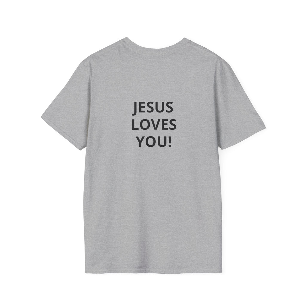 Holy Fire T-Shirt — Faith, Fitness & Purpose "Saved by Grace" Graphic Tee