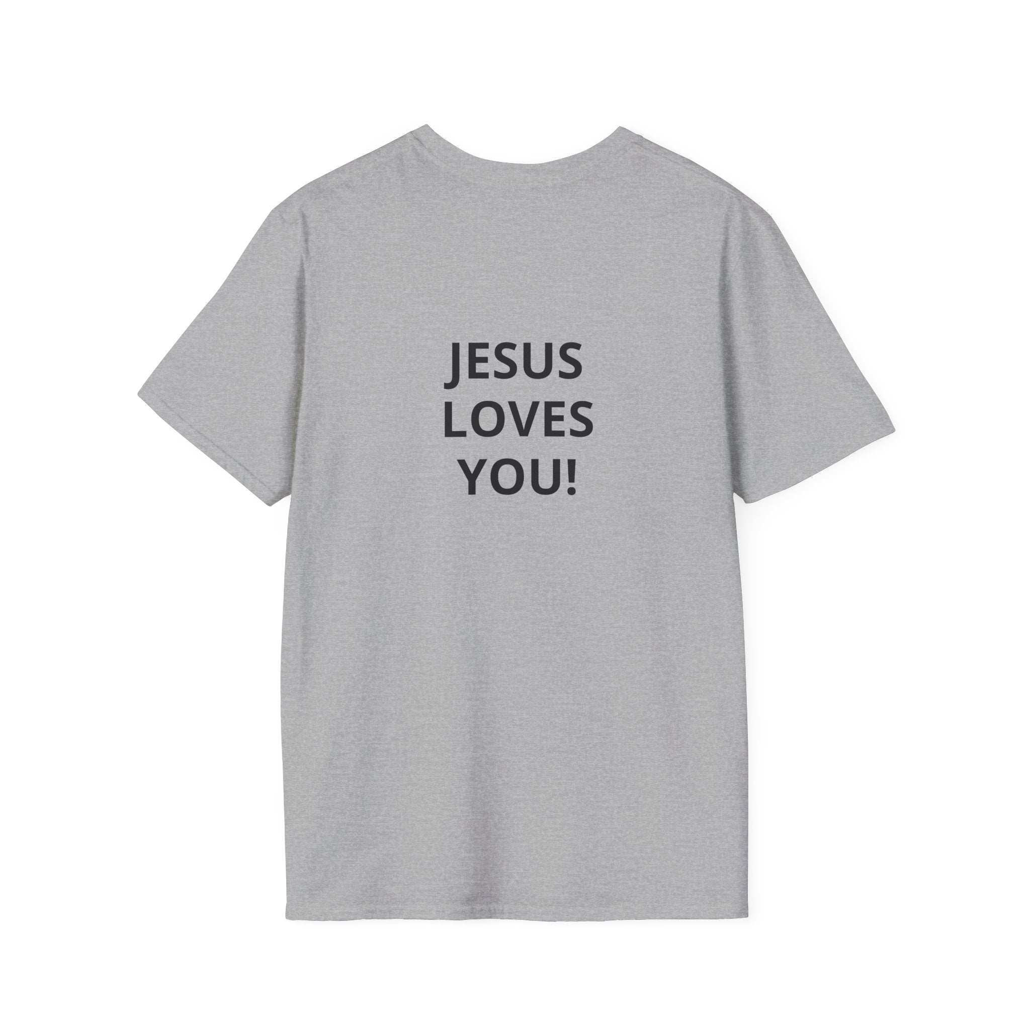Holy Fire T-Shirt — Faith, Fitness & Purpose "Saved by Grace" Graphic Tee